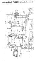 Telefunken Ela-V75-1220-Schematic
